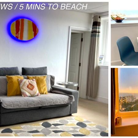 Sea View Family Stay By Beach Gym & Parking บอร์นมัธ ภายนอก รูปภาพ
